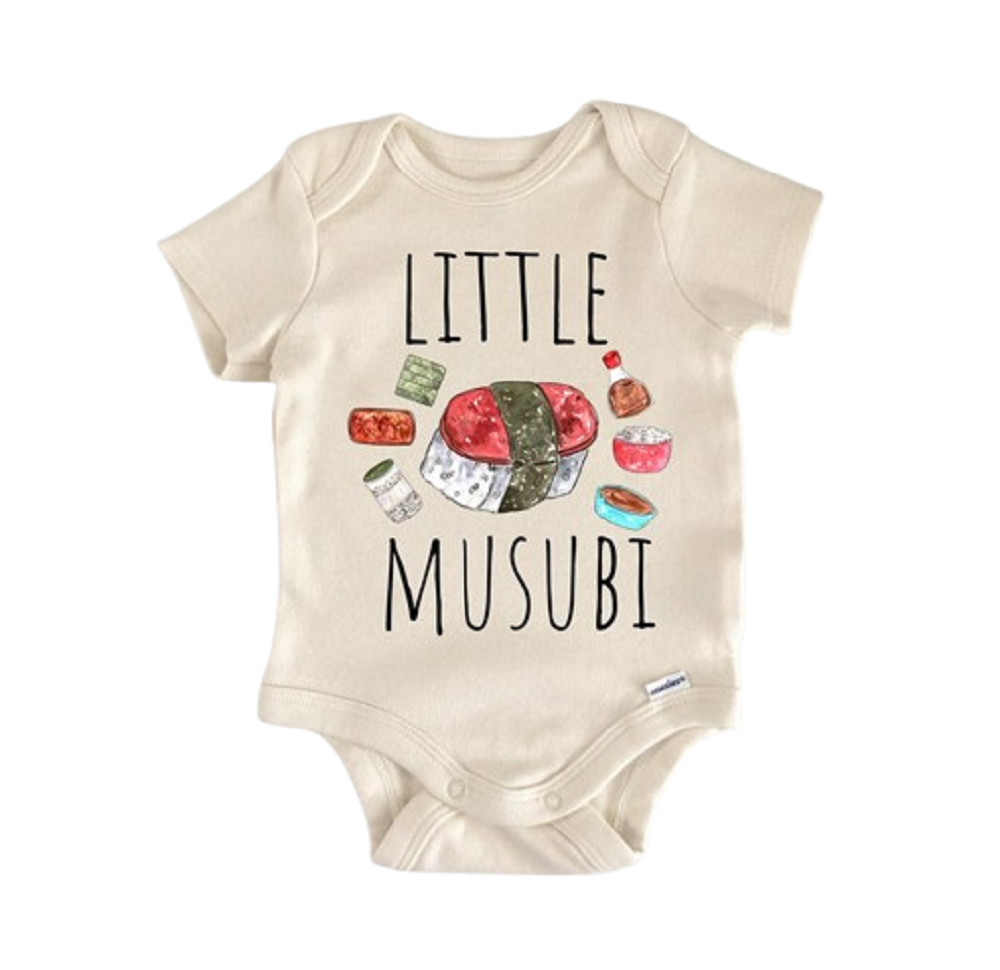 Hawaii Spam Musubi Foodie Food - Baby Boy Girl Clothes Infant Bodysuit Funny  Funny Cute Onesie® | North Fork Forager LLC
