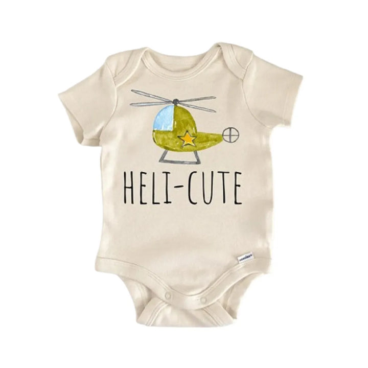 Helicopter Copilot Pilot Military - Baby Boy Girl Clothes Infant Onesie® Funny Cute GS1 BBY  Funny Cute Onesie® | North Fork Forager LLC