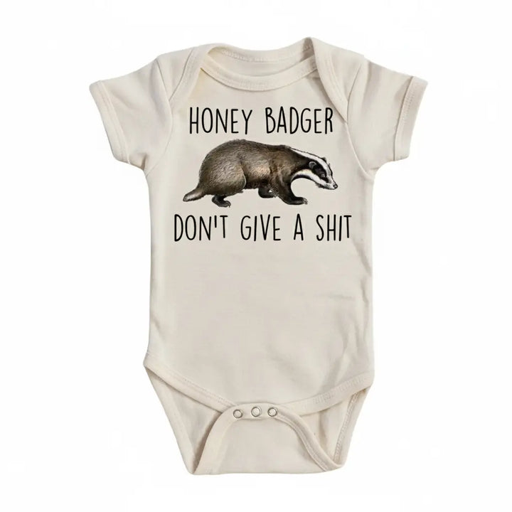 Honey Badger Care - Baby Boy Girl Clothes Infant Bodysuit Funny Cute Newborn  Funny Cute Onesie® | North Fork Forager LLC
