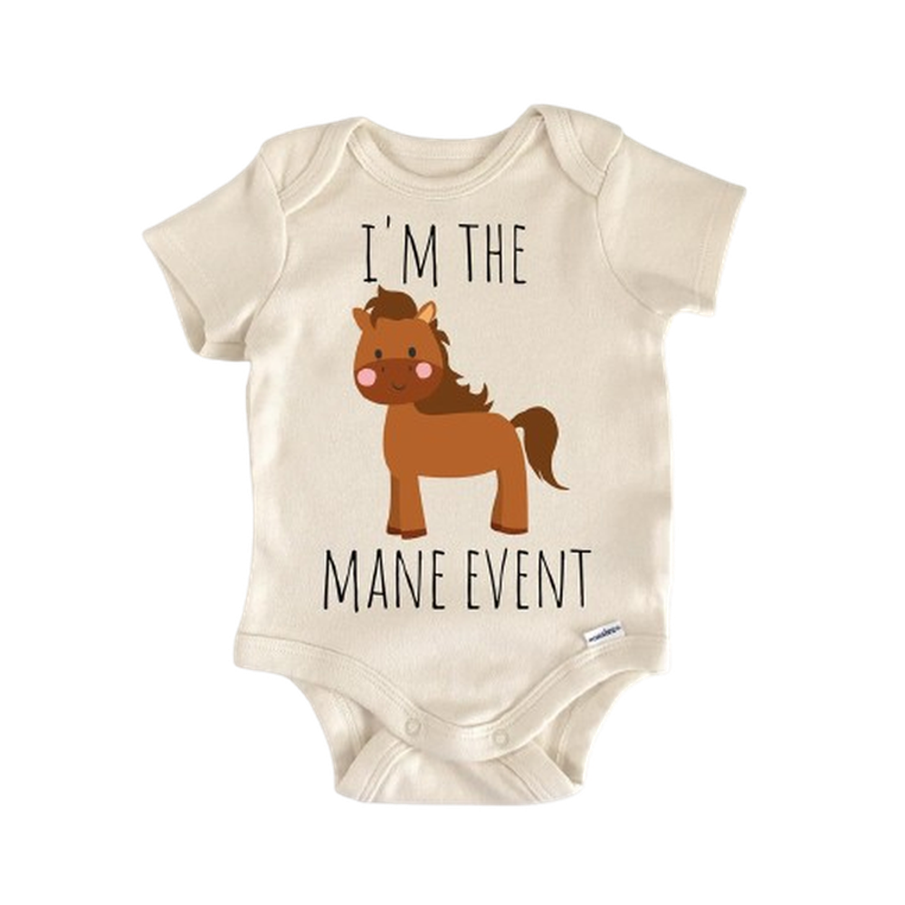 Horse Equestrian - Baby Boy Girl Clothes Infant Bodysuit Funny Cute Newborn  Funny Cute Onesie® | North Fork Forager LLC