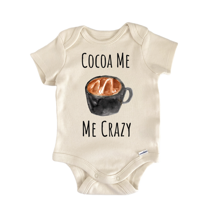 Hot Cocoa Chocolate Drink Winter Baby Gift Baby Onesie®