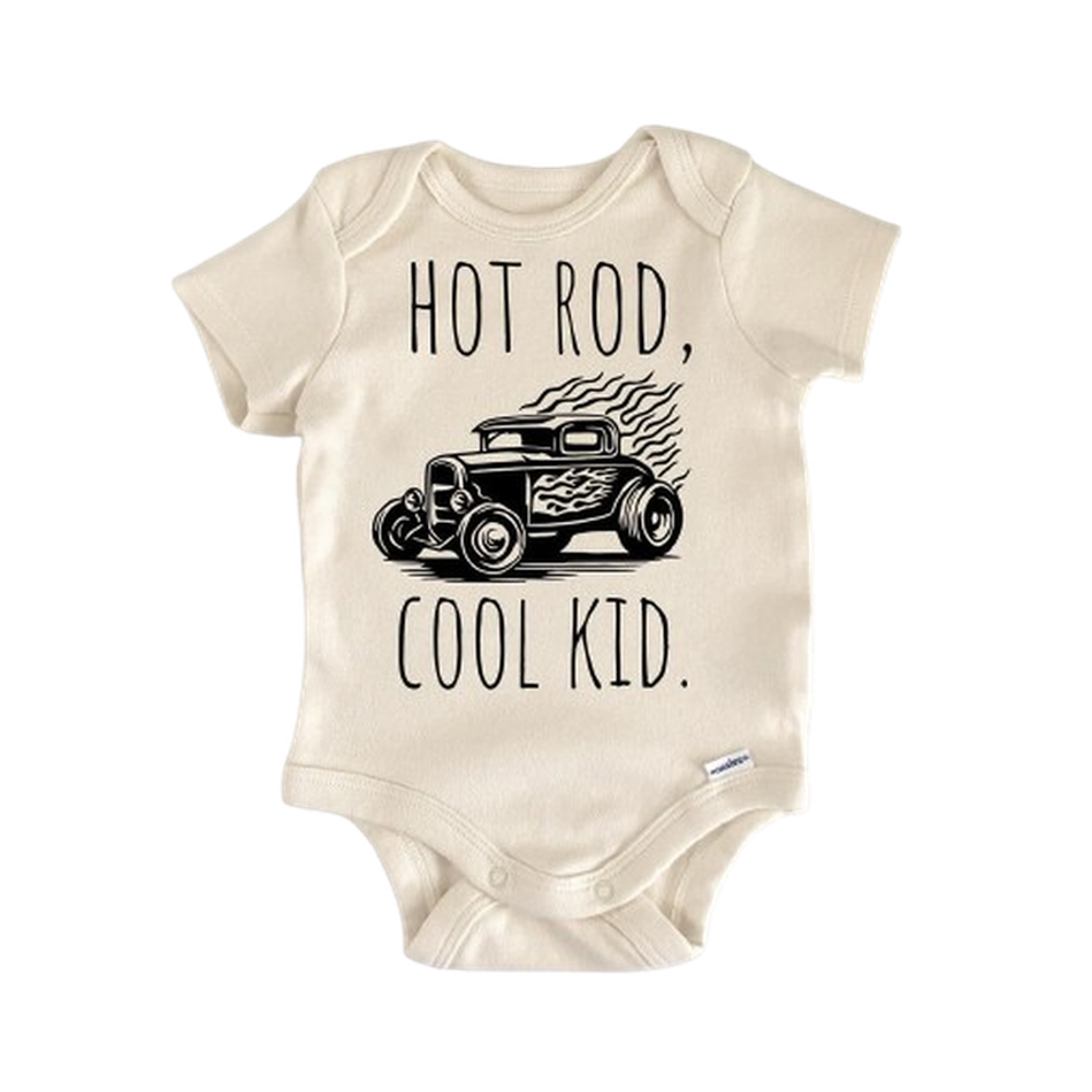 Hot Rod Muscle Car - Baby Boy Girl Clothes Infant Bodysuit Funny Cute Newborn  Funny Cute Onesie® | North Fork Forager LLC