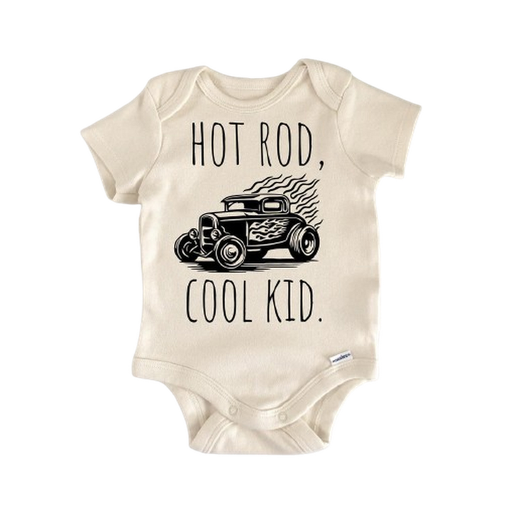 Hot Rod Muscle Car - Baby Boy Girl Clothes Infant Bodysuit Funny Cute Newborn  Funny Cute Onesie® | North Fork Forager LLC