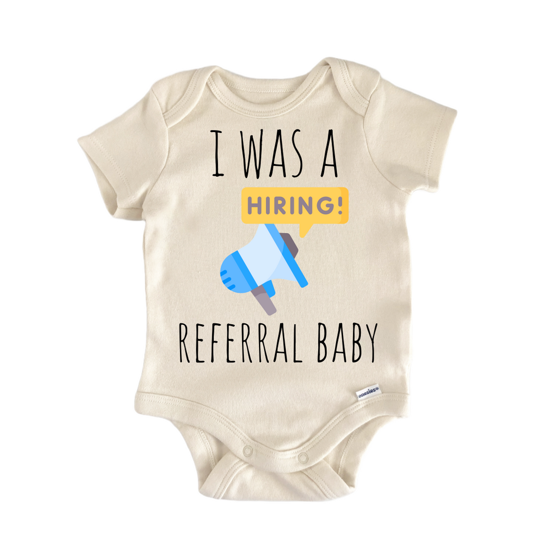 Hr Human Resources Recruiter - Baby Bodysuit  Funny Cute Onesie® | North Fork Forager LLC