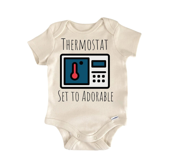 Hvac Air Conditioning Heat - Baby Boy Girl Clothes Infant Onesie® Funny Cute GS1  Funny Cute Onesie® | North Fork Forager LLC