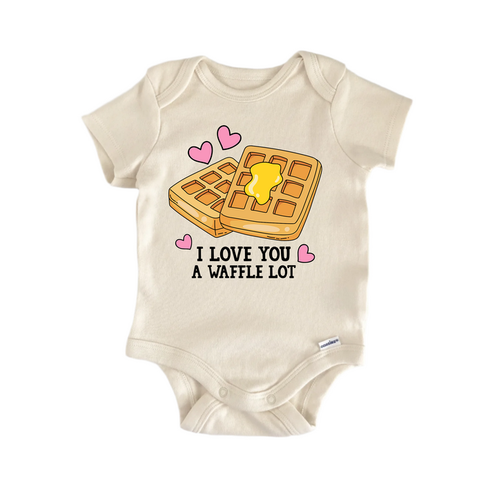 I Love You A Waffle Lot Valentine's Day Best Friends -  Baby Boy Girl Clothes  Bodysuit Funny