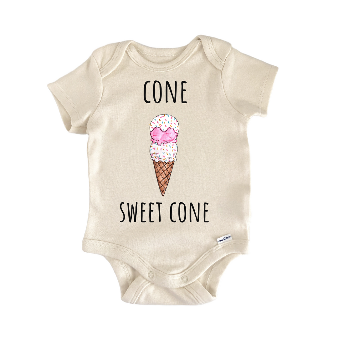 Ice Cream Dessert Baby Gift Baby Bodysuit