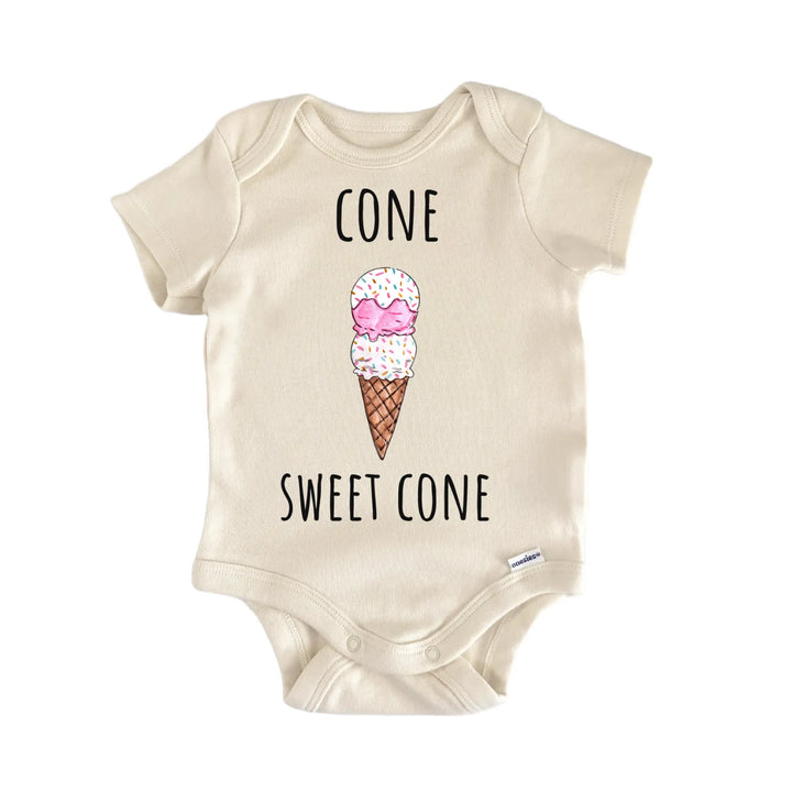 Ice Cream Dessert Baby Gift Baby Bodysuit