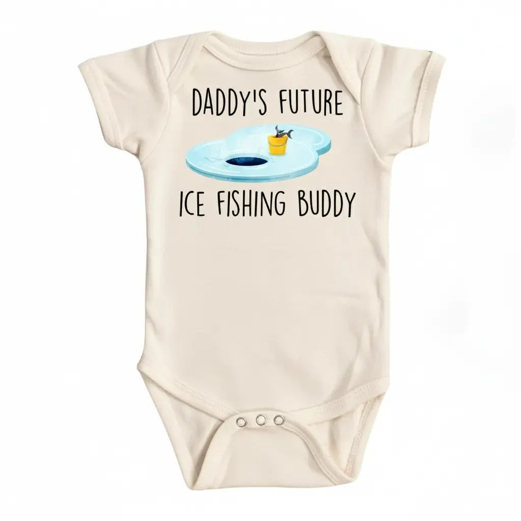 Ice Fishing - Baby Boy Girl Clothes Infant Bodysuit Funny Cute Newborn  Funny Cute Onesie® | North Fork Forager LLC