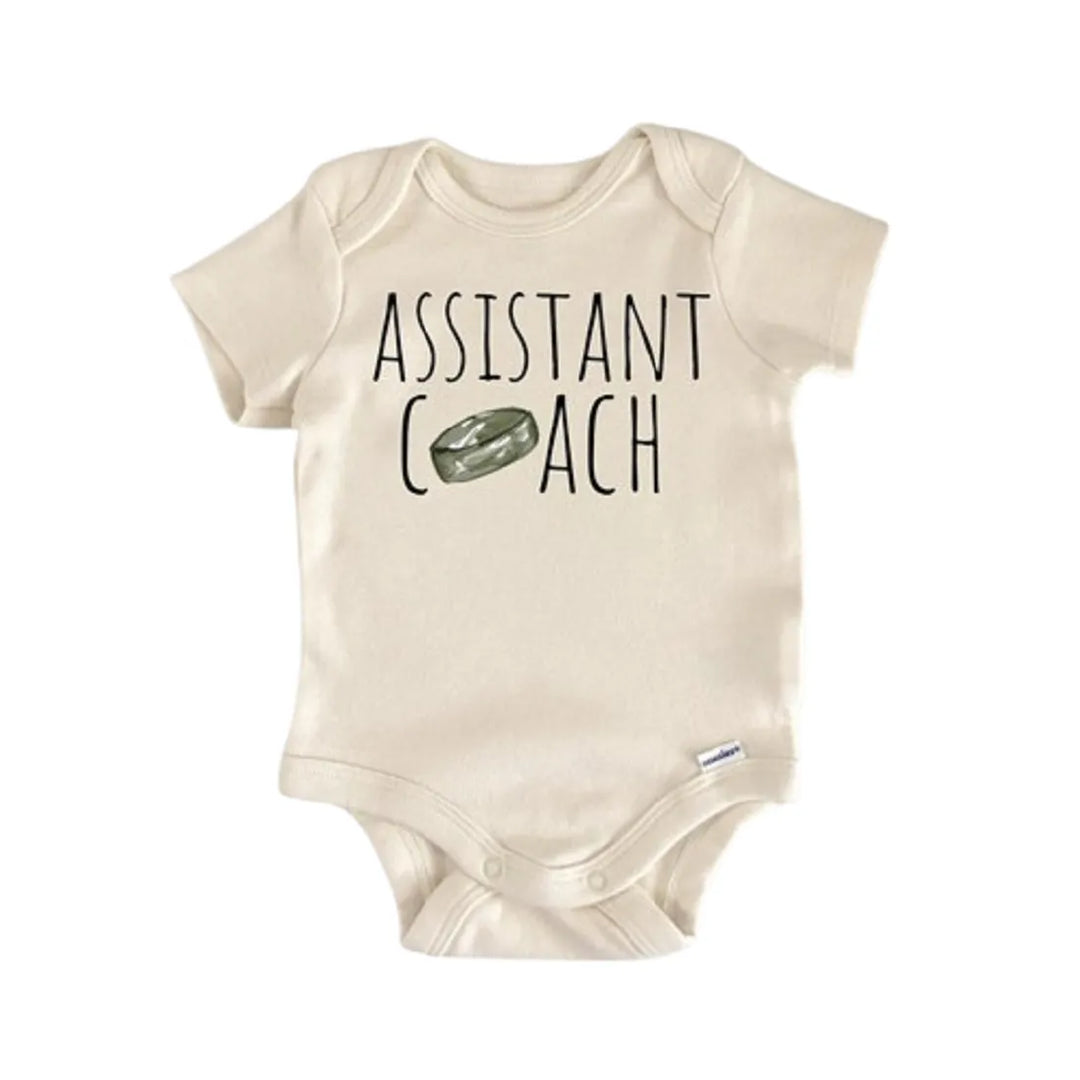 Ice Hockey Sports - Baby Boy Girl Clothes Infant Onesie® Funny Cute Newborn GS1  Funny Cute Onesie® | North Fork Forager LLC