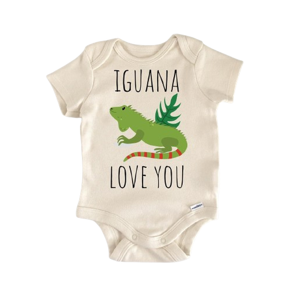 Iguana Lizard Reptile - Baby Boy Girl Clothes Infant Bodysuit Funny Cute Newborn  Funny Cute Onesie® | North Fork Forager LLC