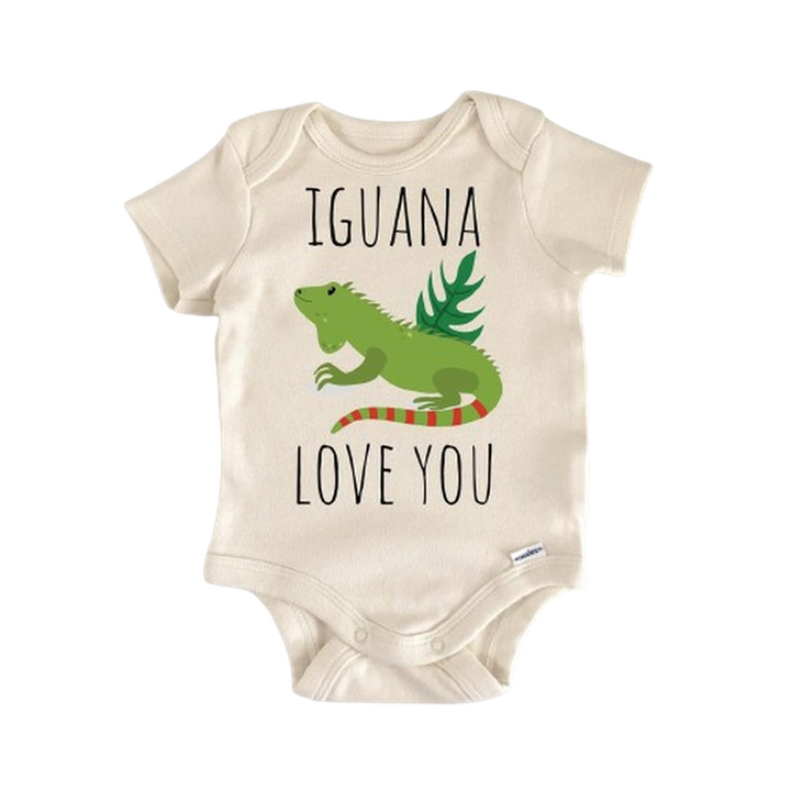 Iguana Lizard Reptile - Baby Boy Girl Clothes Infant Bodysuit Funny Cute Newborn  Funny Cute Onesie® | North Fork Forager LLC