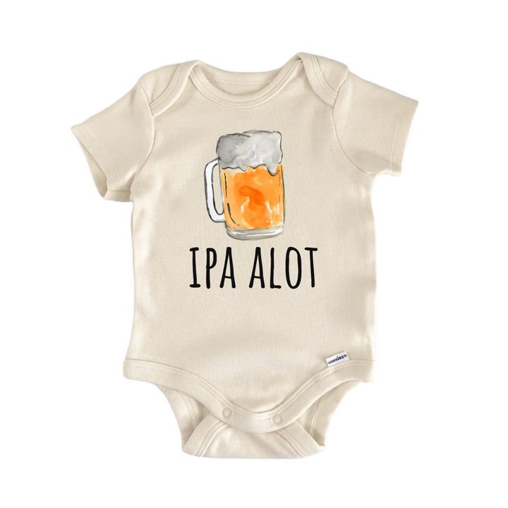 IPA A Lot Beer Hops Draft Infant Gift Baby Onesie®