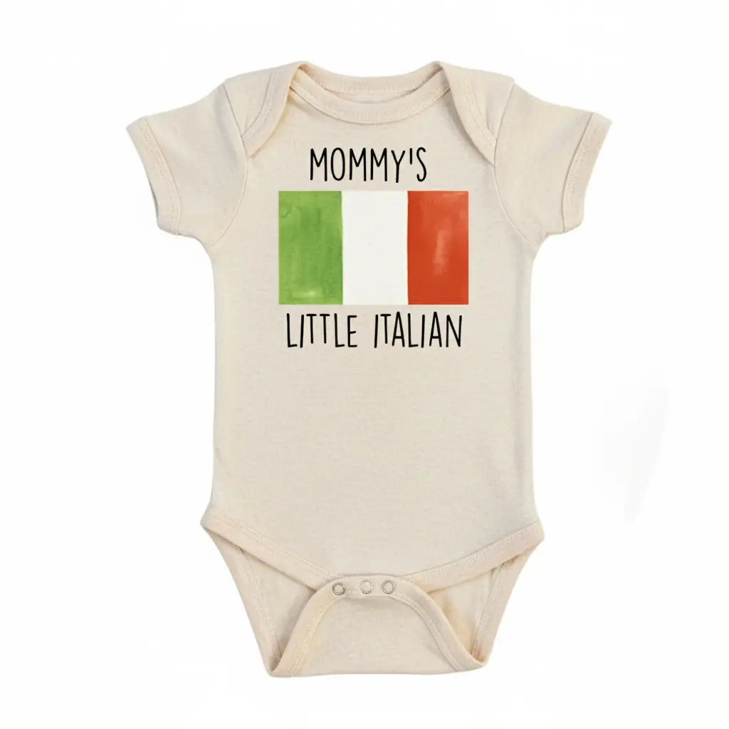 Italian Mommy - Baby Boy Girl Clothes Infant Bodysuit Funny Cute Newborn  Funny Cute Onesie® | North Fork Forager LLC