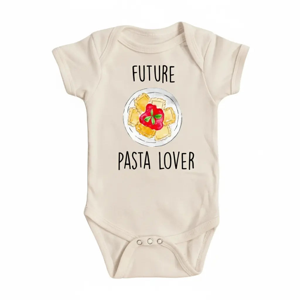 Italian Pasta - Baby Boy Girl Clothes Infant Bodysuit Funny Cute Newborn  Funny Cute Onesie® | North Fork Forager LLC