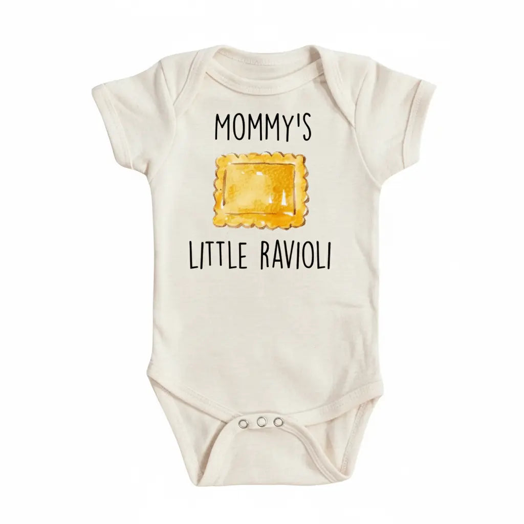 Italian Mommy Pasta - Baby Boy Girl Clothes Infant Bodysuit Funny Cute Newborn  Funny Cute Onesie® | North Fork Forager LLC
