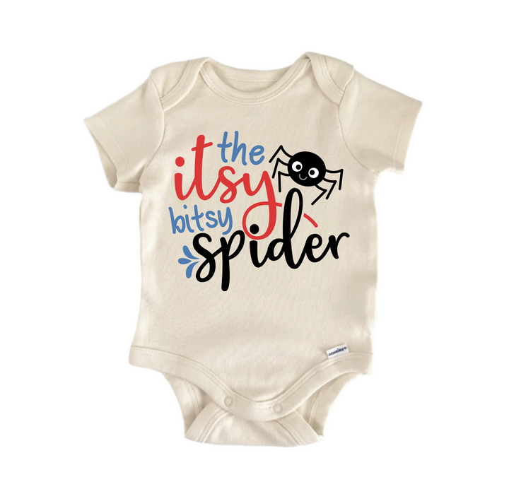 Itsy Bitsy Spider Nursery Rhyme  - Baby Boy Girl Clothes Infant Bodysuit Funny Cute  Funny Cute Onesie® | North Fork Forager LLC