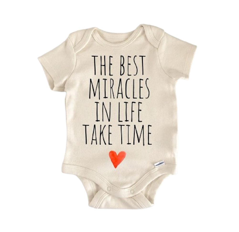 Ivf In Vitro Fertilisation - Baby Boy Girl Clothes Infant Bodysuit Funny Cute Newborn  Funny Cute Onesie® | North Fork Forager LLC
