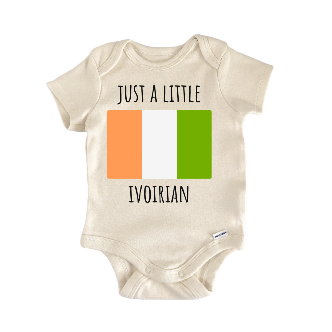 Ivory Coast Ivoirian Infant Gift Baby Bodysuit