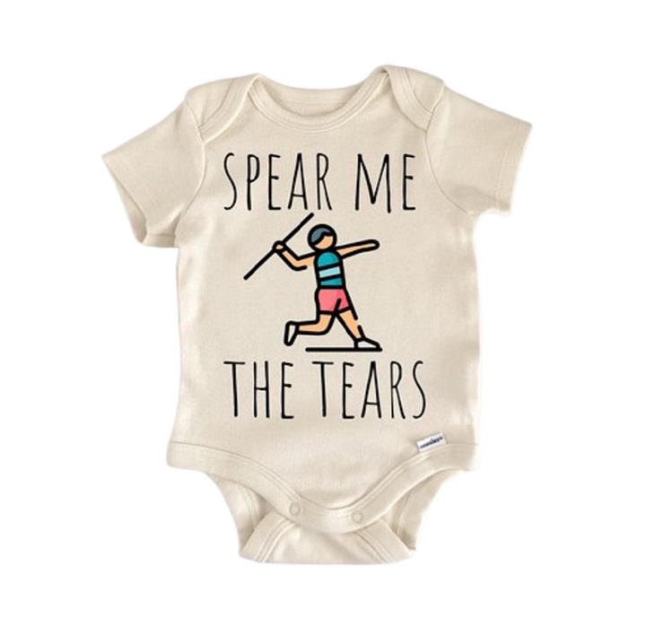 Javelin Track And Field - Baby Boy Girl Clothes Infant Bodysuit Funny Cute Newborn  Funny Cute Onesie® | North Fork Forager LLC