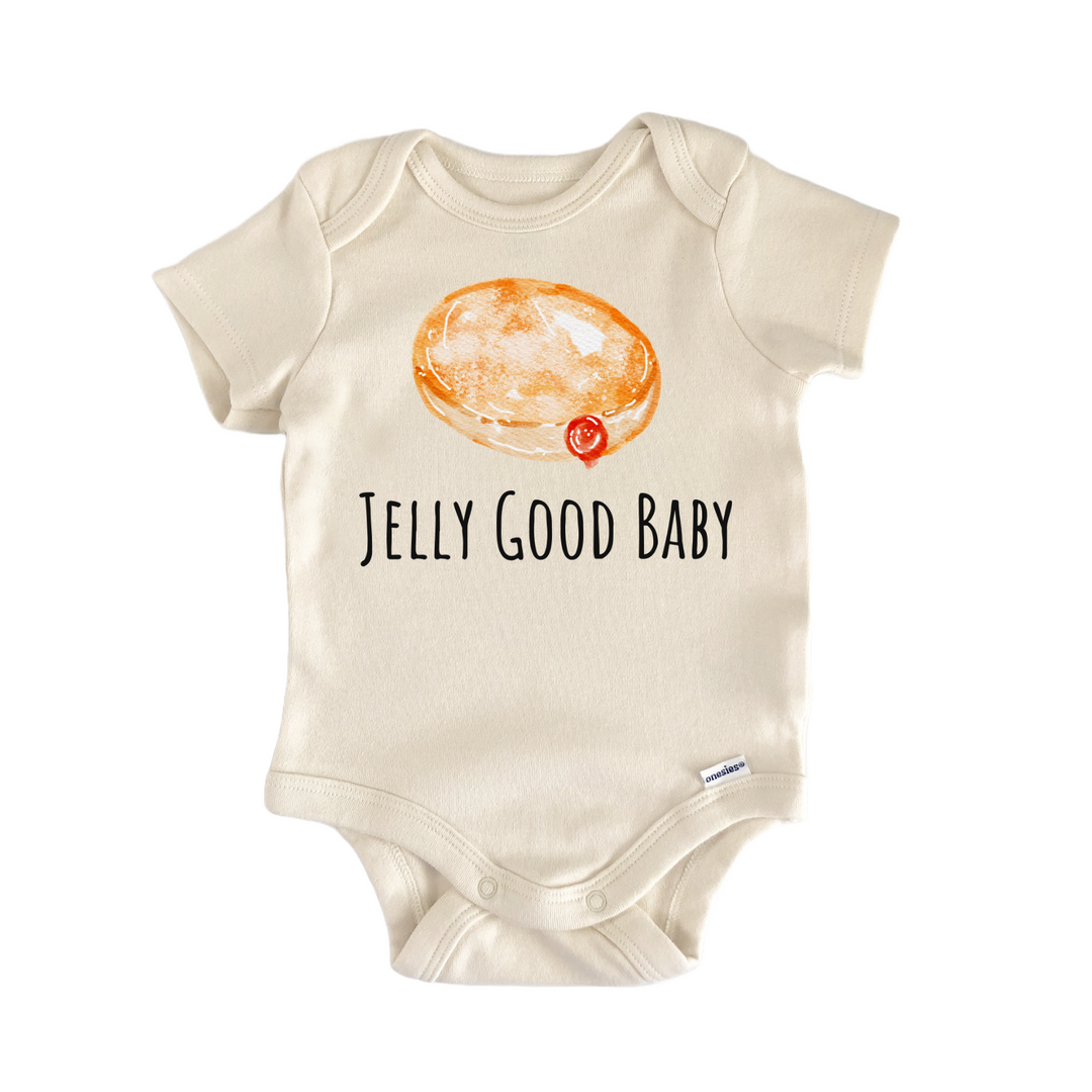 Jelly Donut Dessert Bakery Foodie Baby Gift Baby Bodysuit