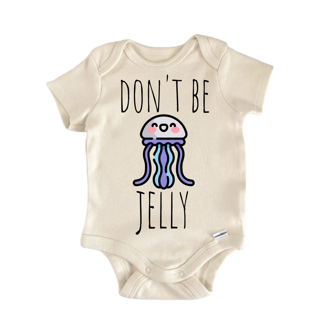 Jelly Jellyfish Squid - Baby Bodysuit  Funny Cute Onesie® | North Fork Forager LLC