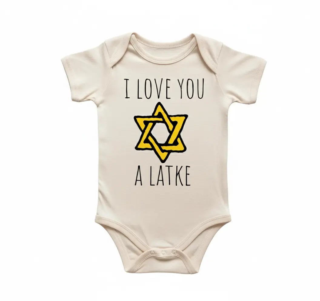 Jewish Hanukah - Baby Boy Girl Clothes Infant Bodysuit Funny Cute Newborn  Funny Cute Onesie® | North Fork Forager LLC