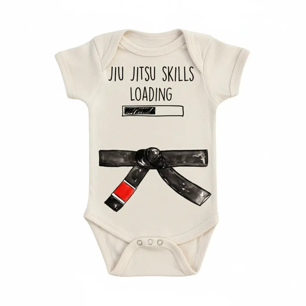 Jiu Jitsu Skills - Baby Boy Girl Clothes Infant Onesie® Funny Cute Newborn GS1  Funny Cute Onesie® | North Fork Forager LLC