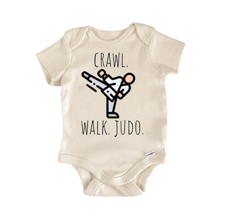 Judo Martial Art - Baby Boy Girl Clothes Infant Bodysuit Funny Cute Newborn  Funny Cute Onesie® | North Fork Forager LLC