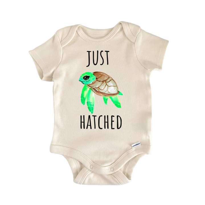 Just Hatched Sea Turtle Beach Infant Gift Baby Onesie®