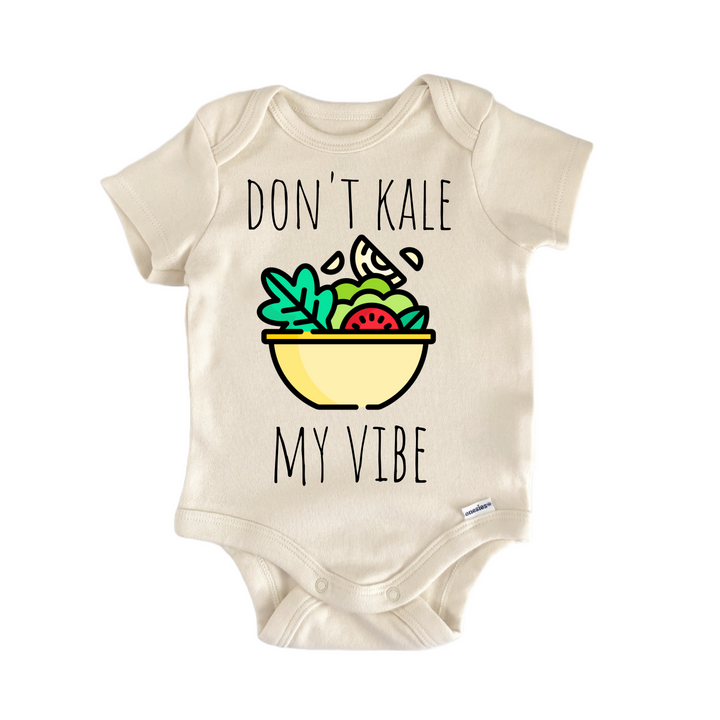 Kale Salad Lettuce - Baby Bodysuit  Funny Cute Onesie® | North Fork Forager LLC