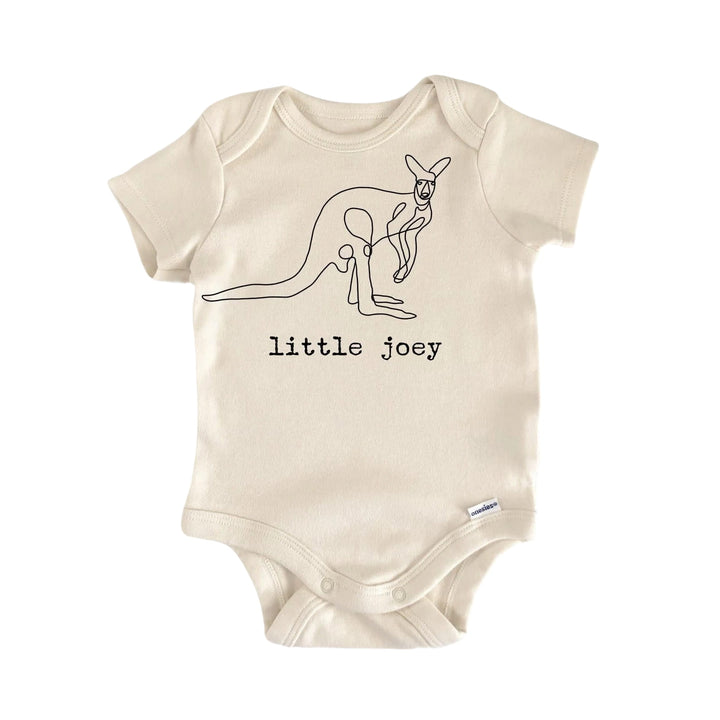 Kangaroo Joey Line - Baby Boy Girl Clothes Infant Bodysuit Funny Cute Newborn  Funny Cute Onesie® | North Fork Forager LLC