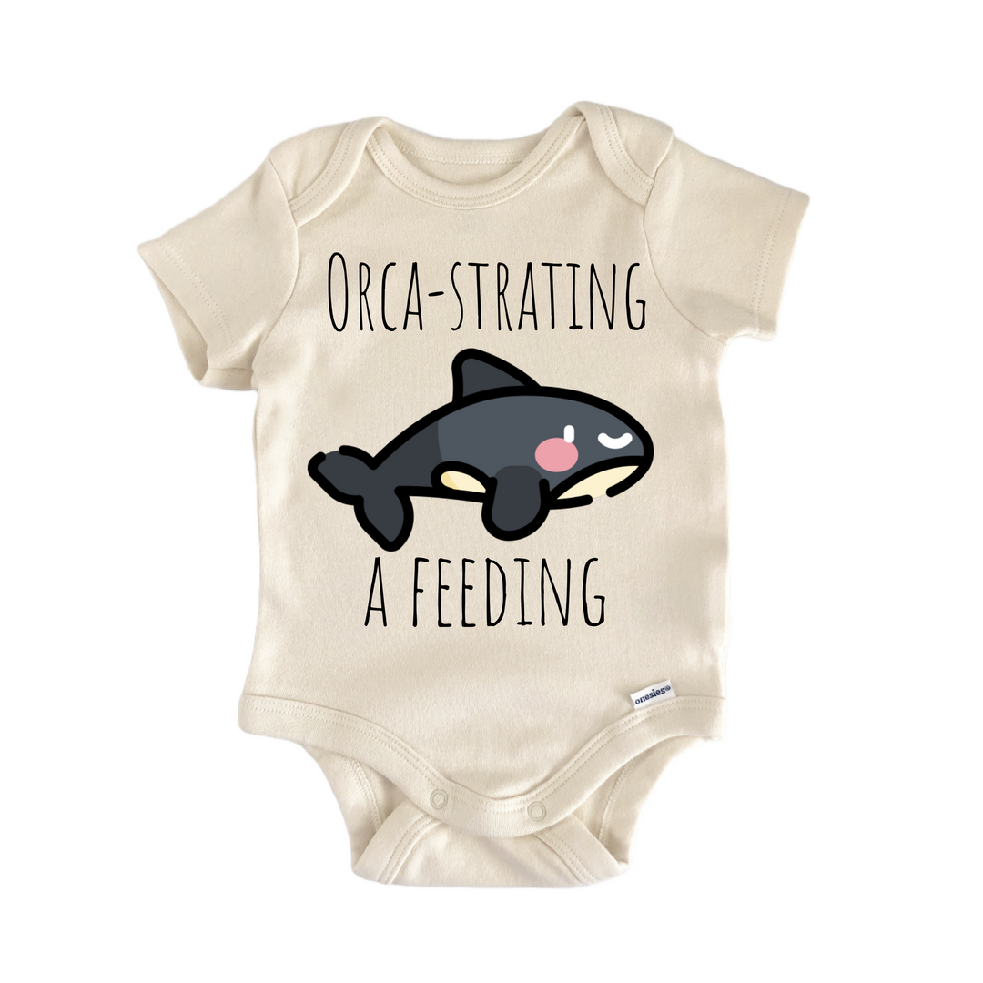 Killer Whale Orca - Baby Bodysuit  Funny Cute Onesie® | North Fork Forager LLC
