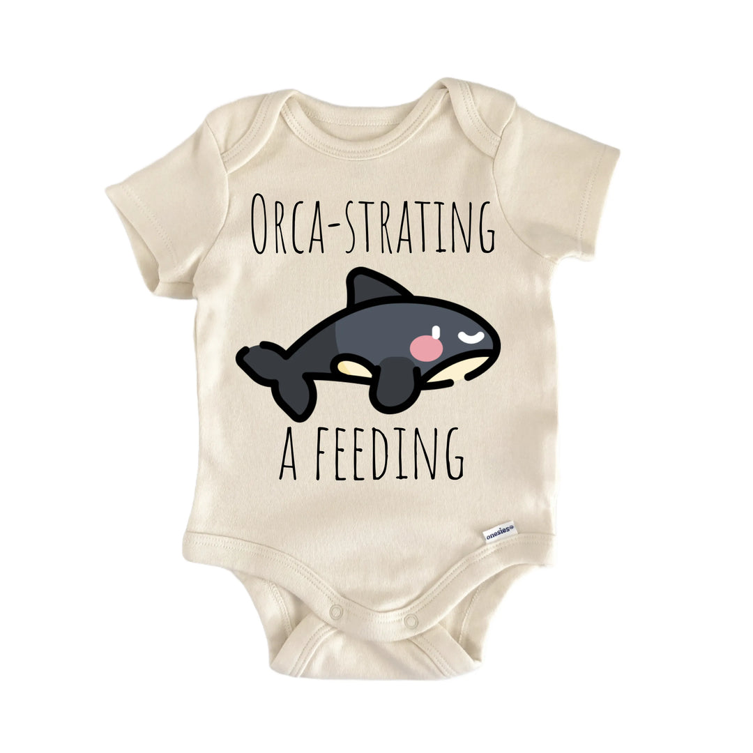 Killer Whale Orca - Baby Bodysuit  Funny Cute Onesie® | North Fork Forager LLC