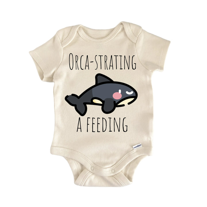 Killer Whale Orca - Baby Bodysuit  Funny Cute Onesie® | North Fork Forager LLC
