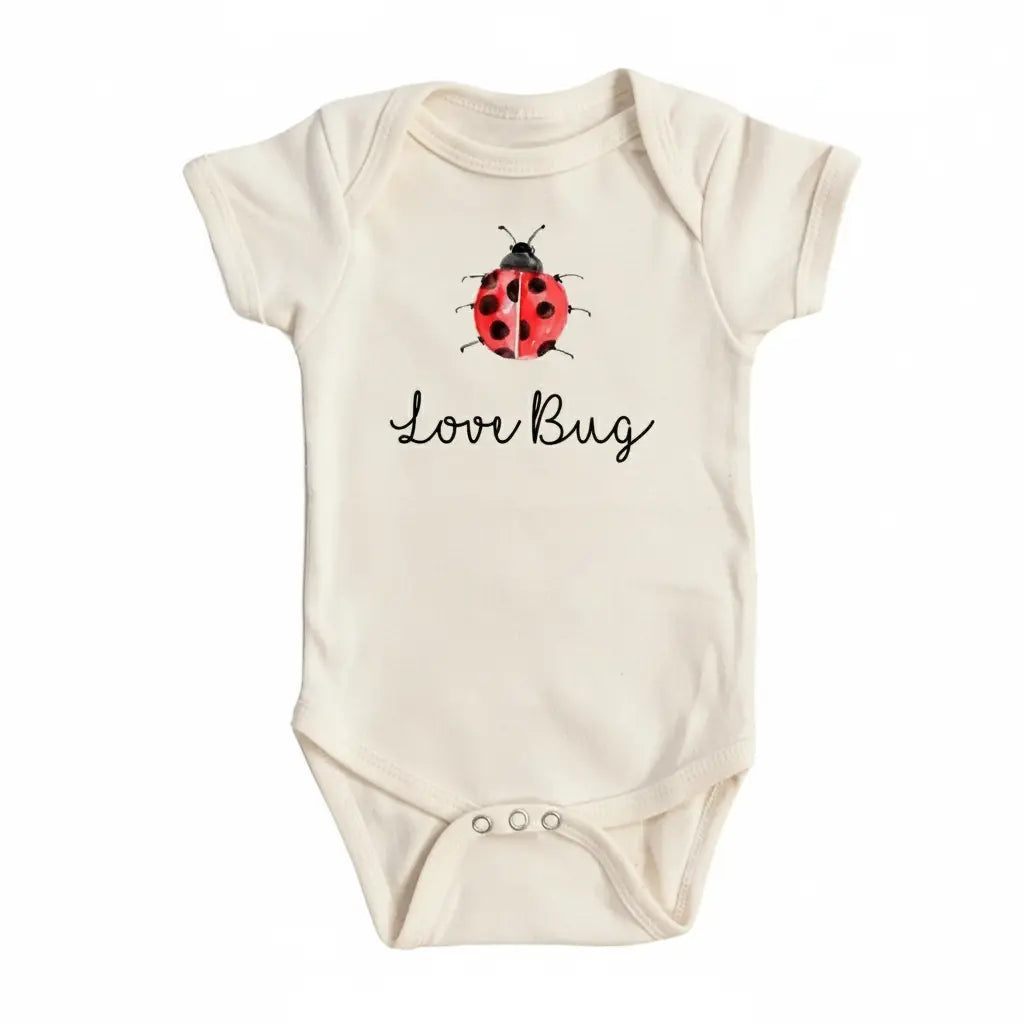Lady Bug Love - Baby Boy Girl Clothes Infant Bodysuit Funny Cute Newborn  Funny Cute Onesie® | North Fork Forager LLC