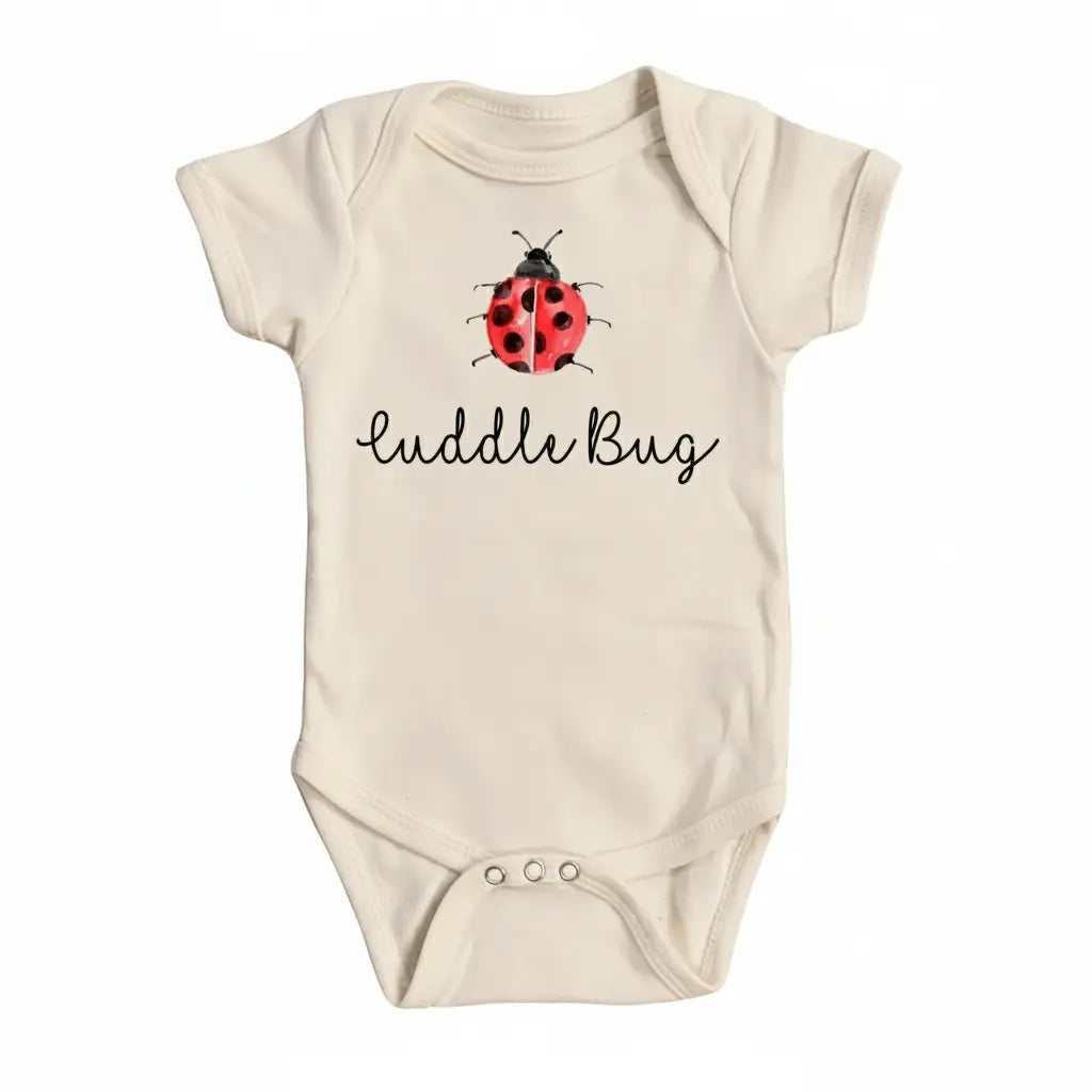Ladybug Cuddle - Baby Boy Girl Clothes Infant Bodysuit Funny Cute Newborn  Funny Cute Onesie® | North Fork Forager LLC