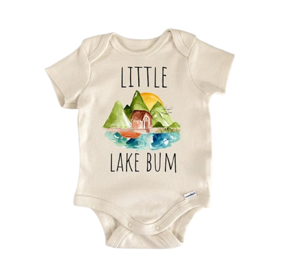 Lake Life Crew Cabin - Baby Boy Girl Clothes Infant Bodysuit Funny Cute Newborn  Funny Cute Onesie® | North Fork Forager LLC