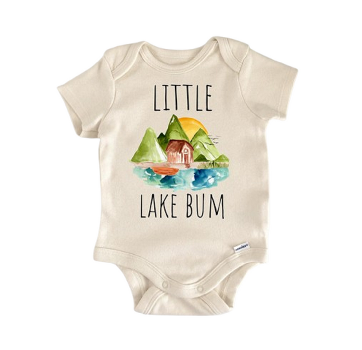 Lake Life Crew Cabin - Baby Boy Girl Clothes Infant Bodysuit Funny Cute Newborn  Funny Cute Onesie® | North Fork Forager LLC