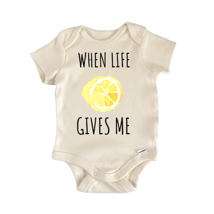 Lemon Zest Fruit Foodie Baby Gift Baby Onesie®