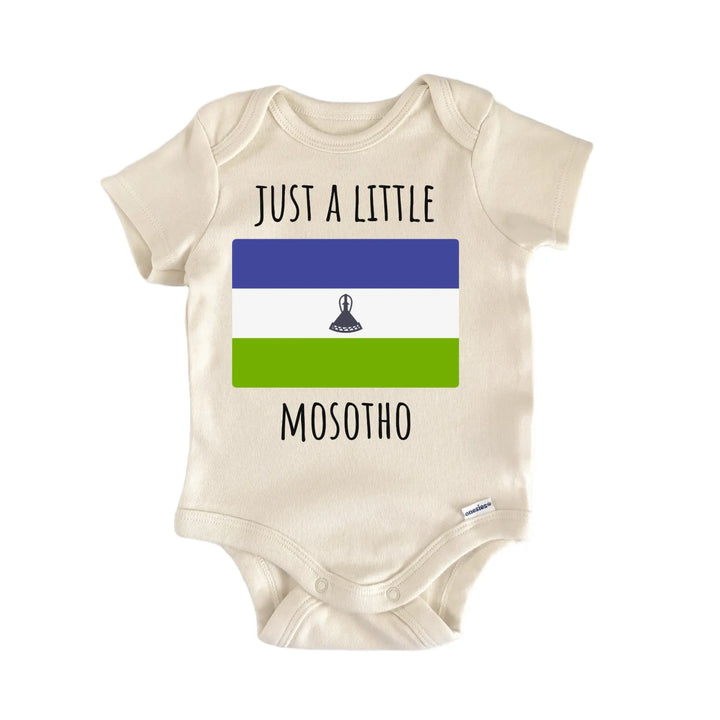 Lesotho Mosotho Newborn Gift Baby Bodysuit