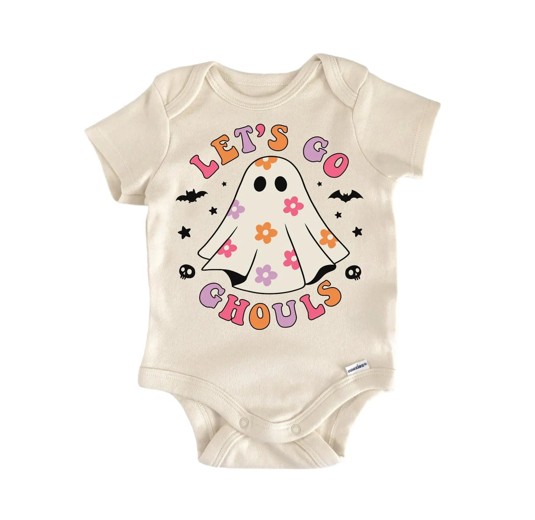 Lets Go Ghouls Halloween - Baby Boy Girl Clothes Infant Bodysuit Funny Cute Newborn  Funny Cute Onesie® | North Fork Forager LLC