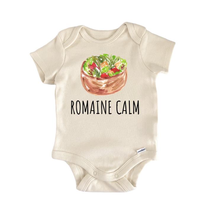 Lettuce Romaine Calm Salad Vegetable Newborn Gift Baby Onesie®