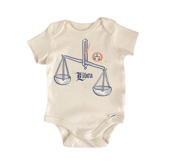 Libra Zodiac Constellation - Baby Boy Girl Clothes Infant Bodysuit Funny Cute  Funny Cute Onesie® | North Fork Forager LLC