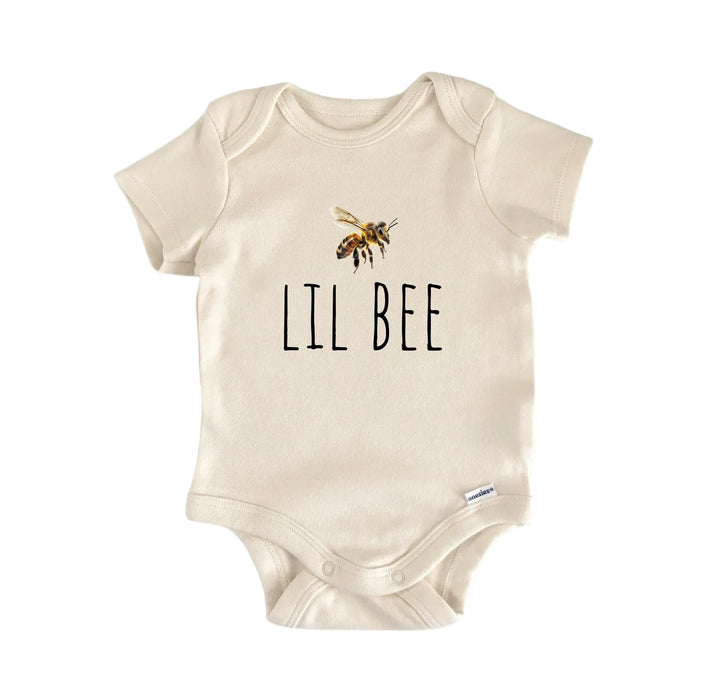 Lil Bee - Baby Boy Girl Clothes Infant Bodysuit Funny Cute Newborn  Funny Cute Onesie® | North Fork Forager LLC