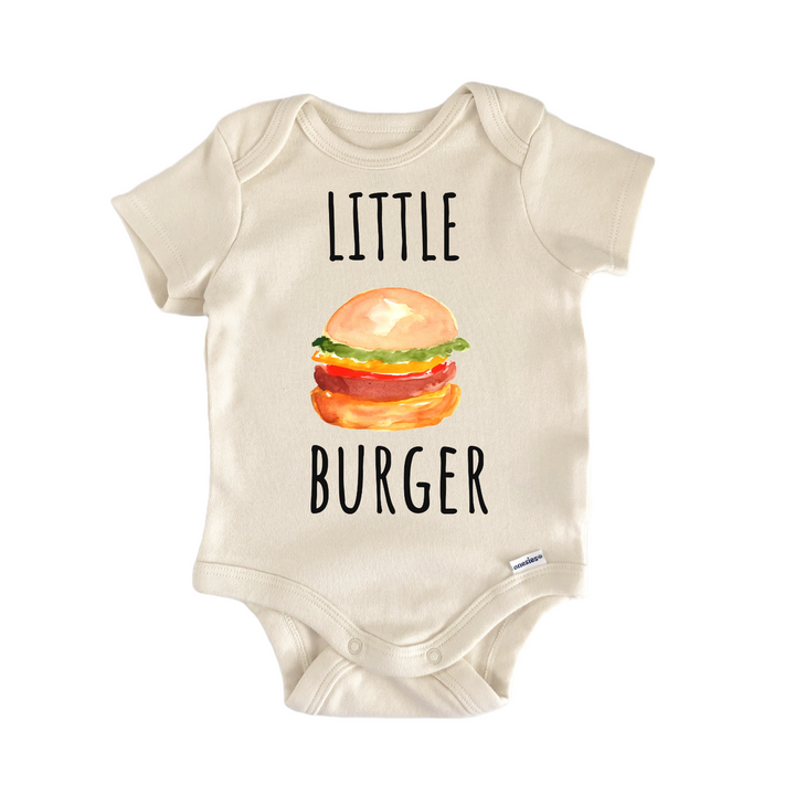 Little Burger BBQ Grill Foodie Infant Gift Baby Onesie®