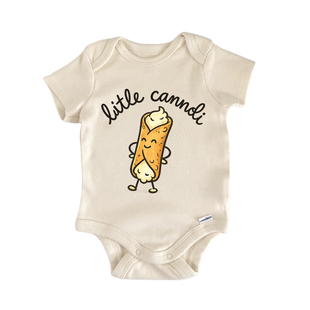 Little Cannoli Italian Foodie Baby Gift Baby Bodysuit
