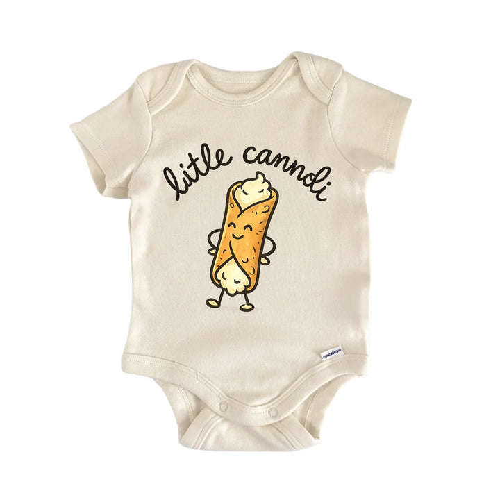 Little Cannoli Italian Foodie Baby Gift Baby Bodysuit