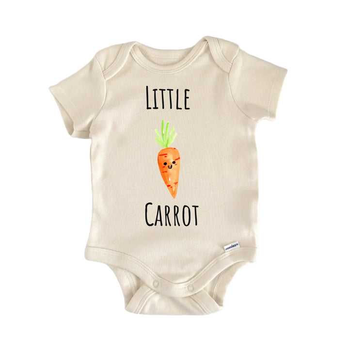 Little Carrot Vegetable Root Farmer Infant Gift Baby Bodysuit