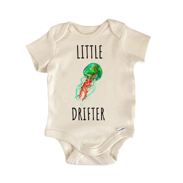 Little Drifter Jellyfish Ocean Newborn Gift Baby Bodysuit